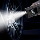 Bomba de ar portátil para pneus, 150PSI, com medidor de pressão de pneus, LED, 3x mais rápido, inflador inteligente sem fios para carros, motocicletas, bicicletas, bolas, etc.