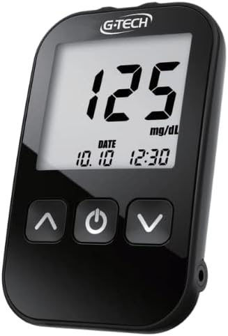 Kit Completo Diabetes: Estojo Organizador Portátil + Medidor de Glicemia G-Tech Lite com Tiras e Lancetas Controle sua glicemia com segurança e praticidade em qualquer lugar