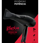 Taiff Black Ion Secador De Cabelo Profissional 2000w Cor Preto