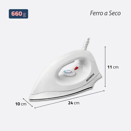 Ferro de Passar a Seco, Mondial, 1200W - FSN-55-W