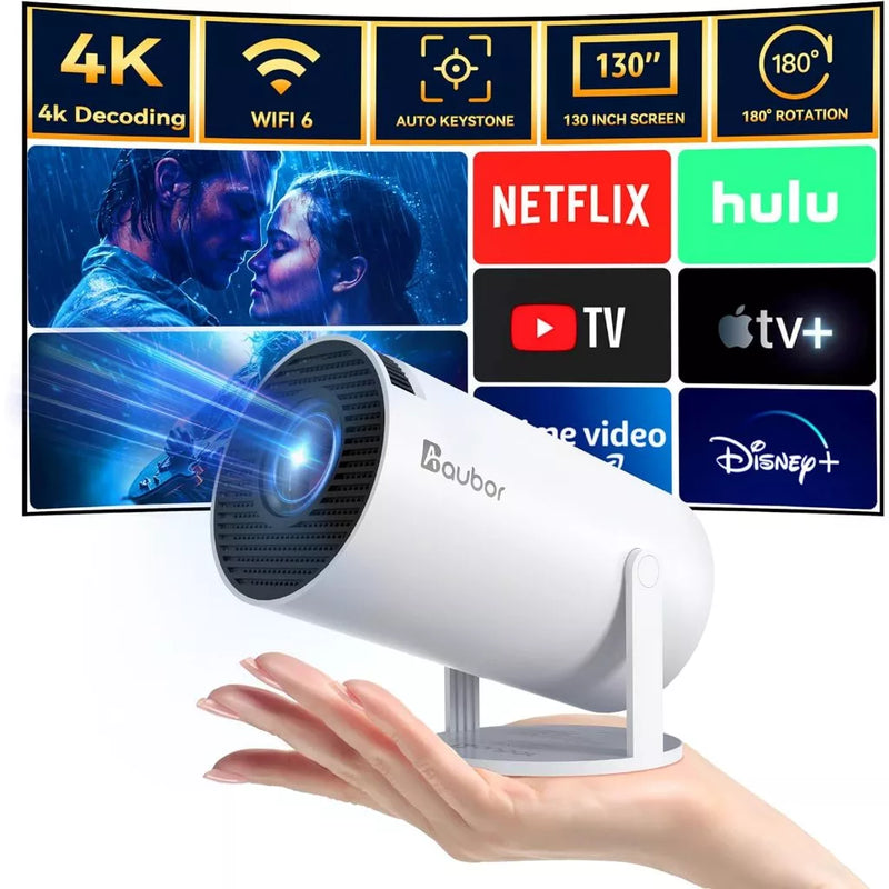 Projetor HY300 Original Portátil Smart Android 11 4K Ultra HD HDMI Wifi Bluetooth Alto Falante Embutido  4.8  3,4mil Avaliações