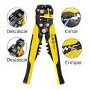 Alicate Automático Decapador Crimpador Eletricista Descacador Fios Decapador Fio Automático 5 Em 1