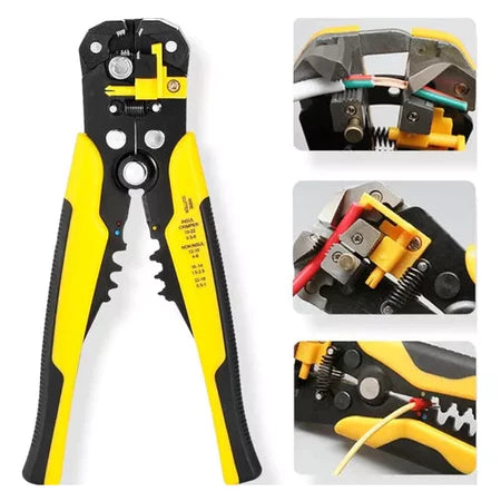 Alicate Automático Decapador Crimpador Eletricista Descacador Fios Decapador Fio Automático 5 Em 1