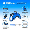 Coleira Peitoral Guia com Amortecedor Peiteira Para Cachorros Fortes