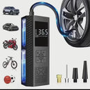 Bomba de ar portátil para pneus, 150PSI, com medidor de pressão de pneus, LED, 3x mais rápido, inflador inteligente sem fios para carros, motocicletas, bicicletas, bolas, etc.