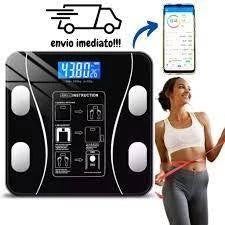 Balança Digital Profissional Medidora Corporal Bioimpedância até 180kg