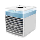 Mini Ar Condicionado Portatil Air Cooler Umidificador Climatizador Luz Led Original Usb Portatil